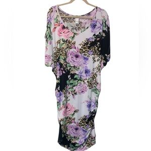 Venus 3X floral long dress
